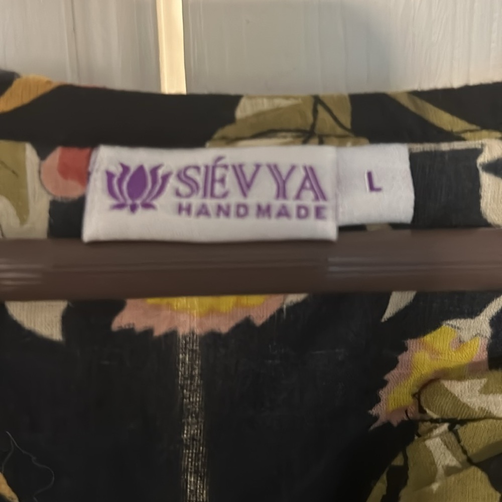 Cotton Tunic, Size Large - Picture 2 of 2